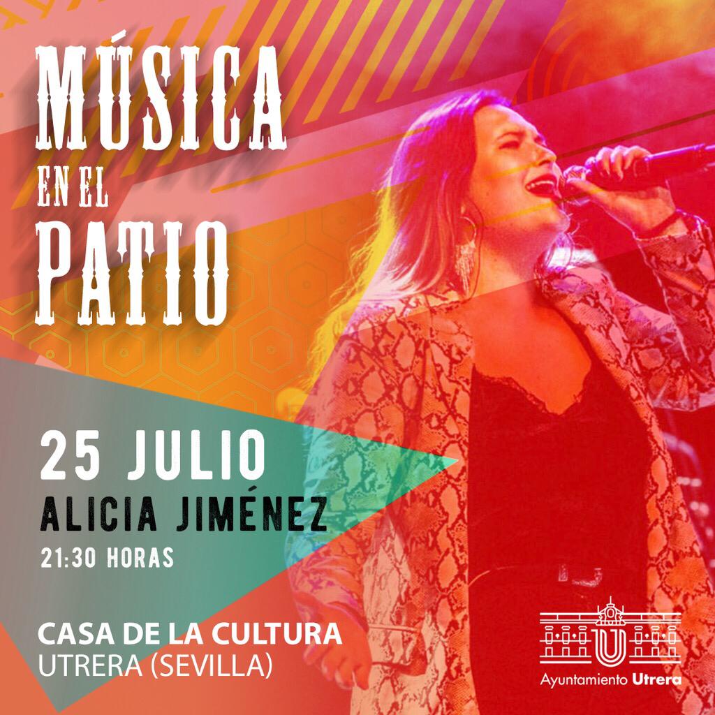 Alicia Jiménez Musica en el Patio Utrera 2019