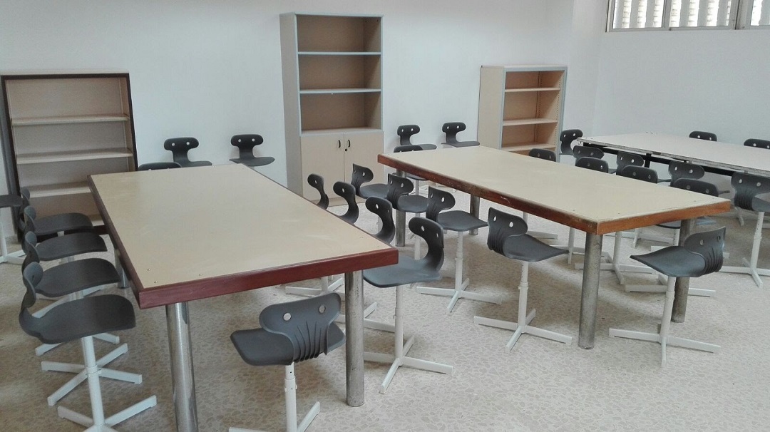 Nueva sala de estudios en el Pabellón Deportivo Pepe Álvarez