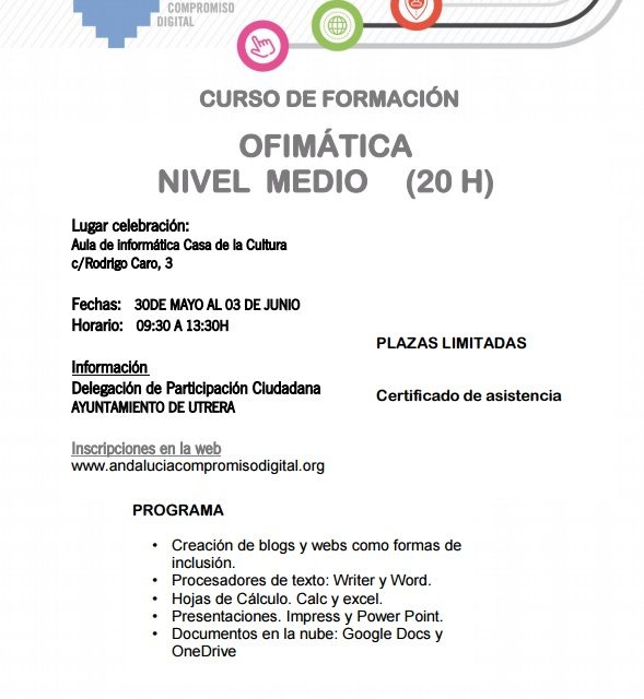 Participación Ciudadana pone en marcha una nueva edición de los cursos de Andalucía Compromiso Digital