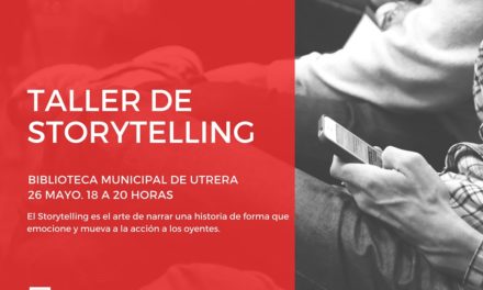 La Biblioteca de Utrera organiza un taller de Storytelling dirigido a empresas, emprendedores y desempleados