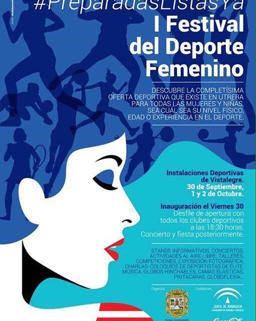Consulta la programación del I Festival del Deporte Femenino (30 septiembre, 1 y 2 de octubre)