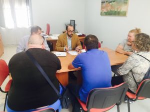 Víctor Sánchez se ha reunido con los adjudicatarios de los kioskos
