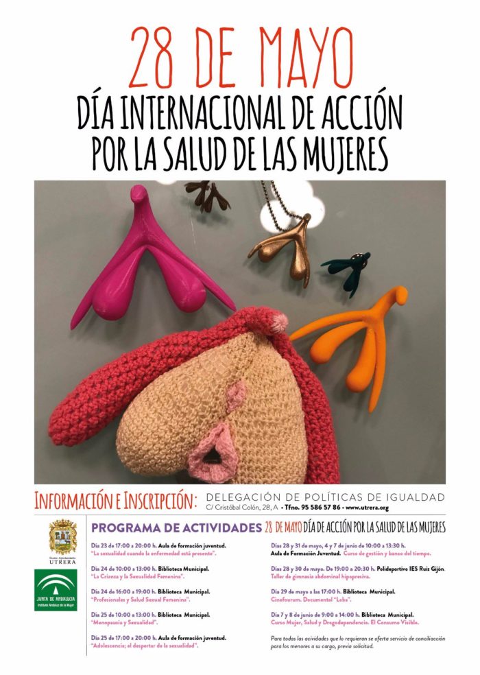 Ayuntamiento de Utrera - 28 de Mayo - Día Internacional de acción por la Salud de las Mujeres