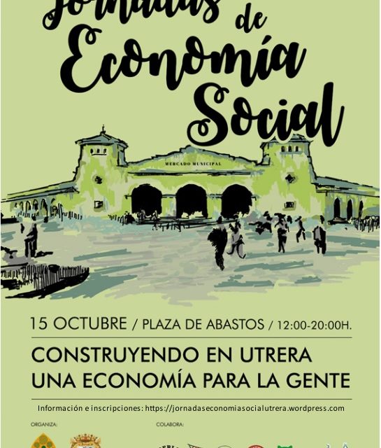 El próximo domingo tiene lugar las primeras Jornadas sobre Economía Social