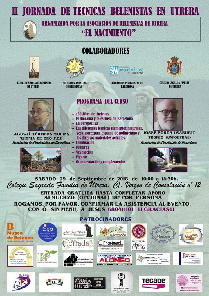 II JORNADAS DE TÉCNICAS BELENISTAS EN UTRERA