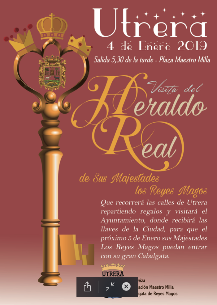 Visita del Heraldo Real Utrera 2019