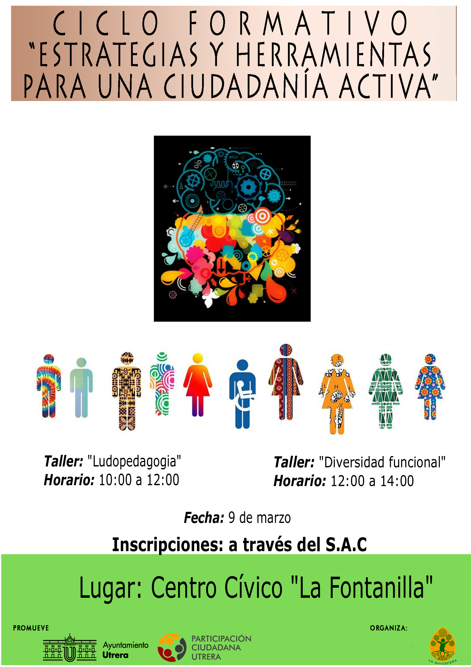 Cartel ludopedagogia y diversidad