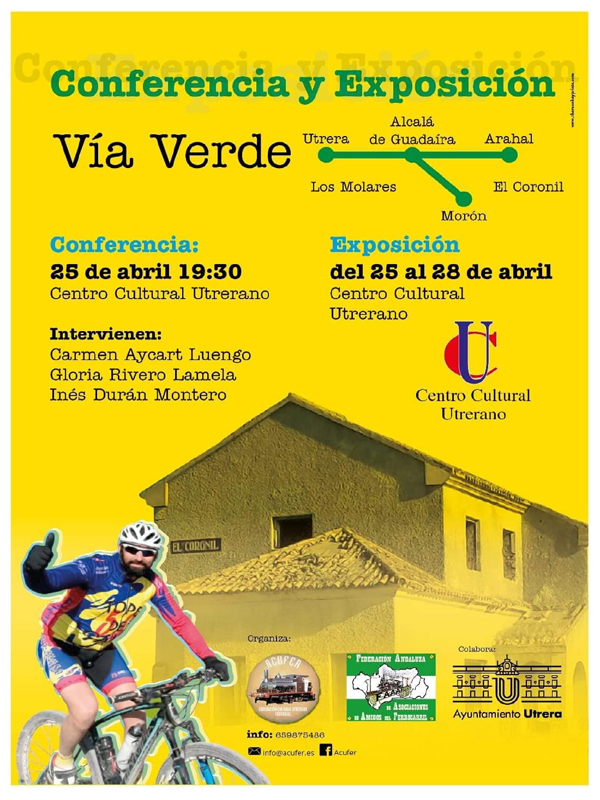 conferencia y exposicion via verde_Utrera