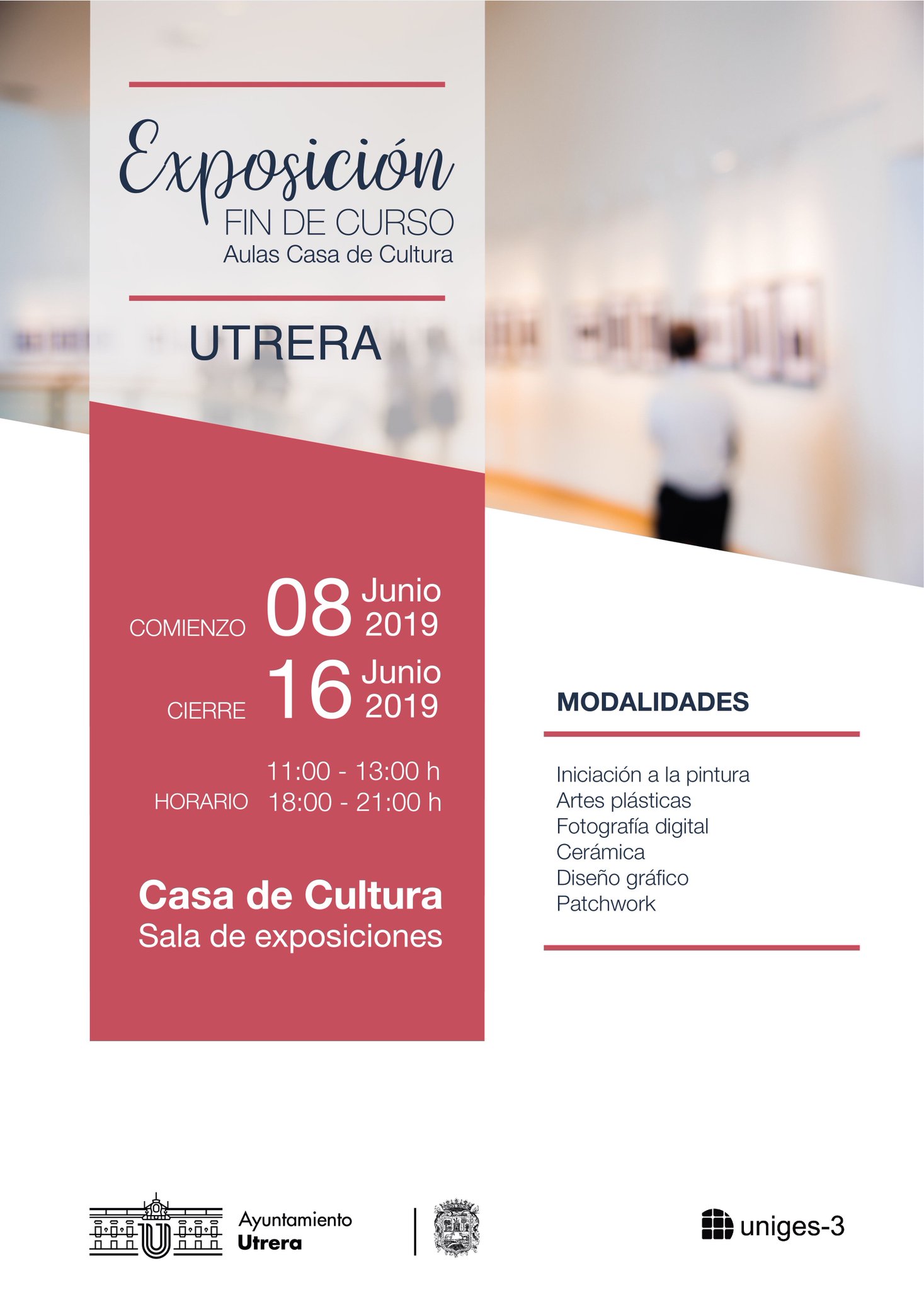 expo fin de cursos casa de la cultura