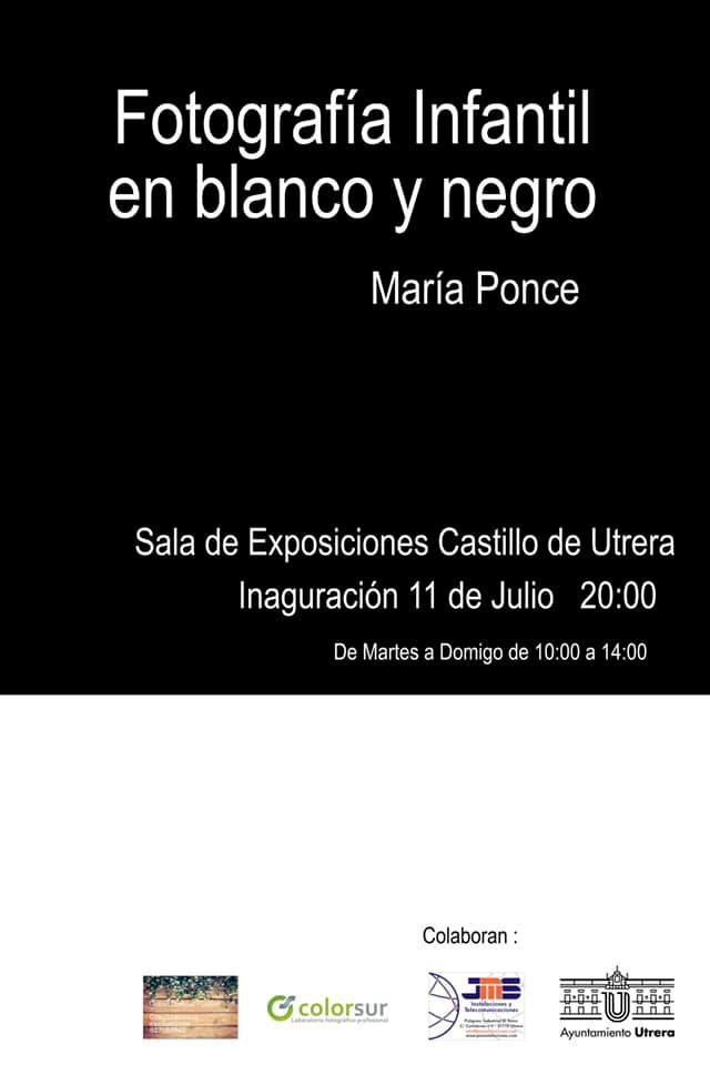 expo foto blanco negro María Ponce Utrera 2019