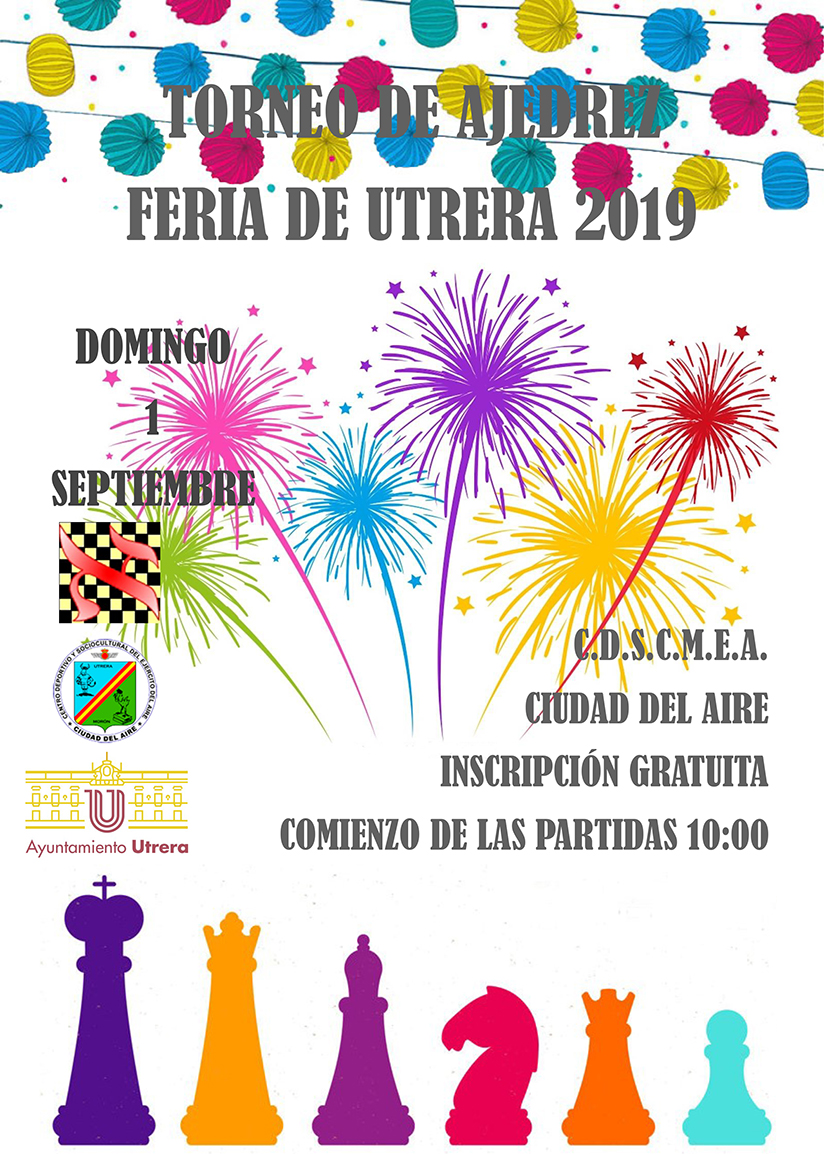 Feria Utrera 2019 - Torneo Ajedrez