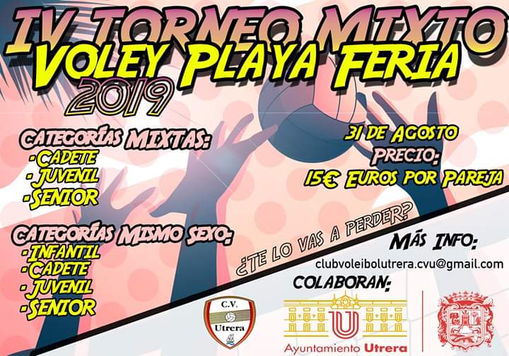 IV TORNEO MIXTO VOLEY PLAYA FERIA