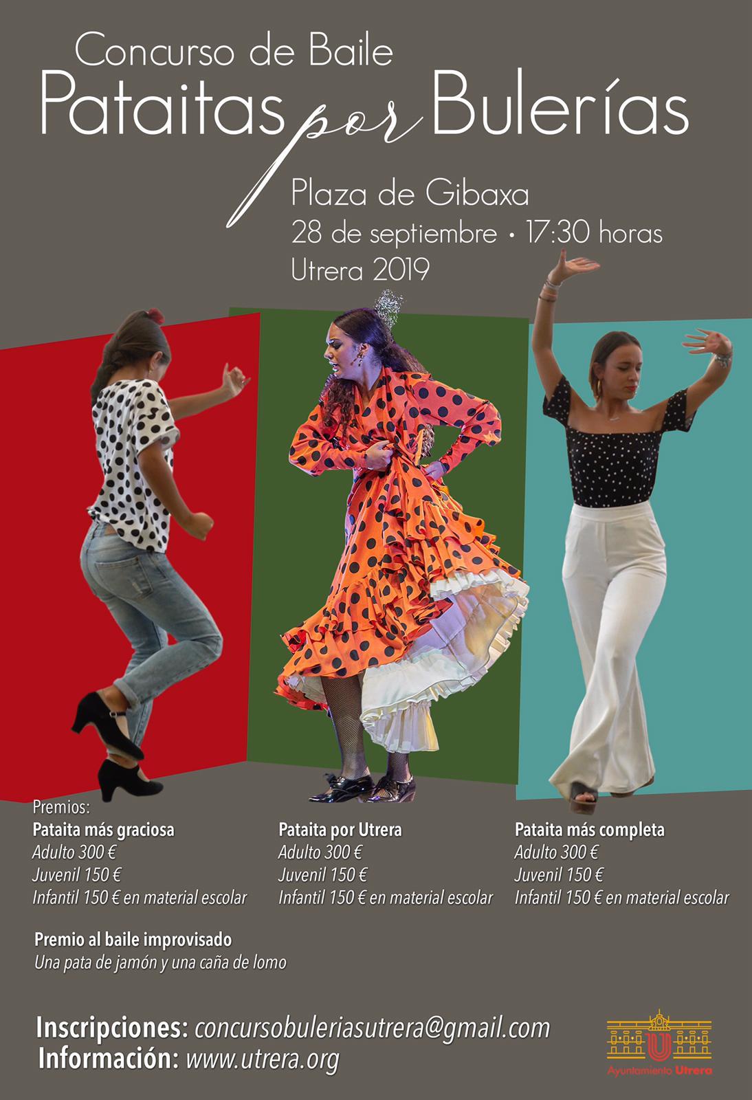 concurso baile pataita por bulerías Utrera 2019