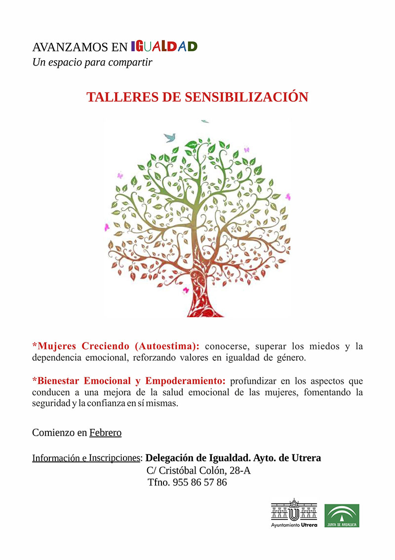 Cartel Igualdad Talleres 2020