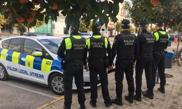 LA POLICÍA LOCAL DE UTRERA REALIZA MÁS DE 20 ACTUACIONES DURANTE ESTE FIN DE SEMANA