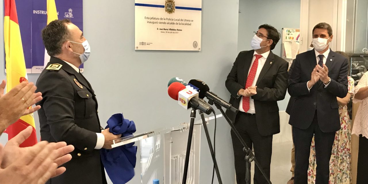 El alcalde de Utrera inaugura la nueva jefatura de la Policía Local