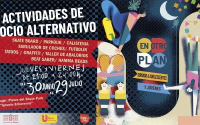 Vuelven las actividades de ocio alternativo al skatepark Ignacio Echeverría
