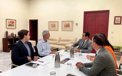 El alcalde se entrevista con el consejero de Justicia para solicitar nuevamente la ampliación de los Juzgados de Utrera