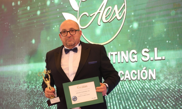 La empresa Deluxe Lightning recibe el premio en la categoría ‘Diseño y Fabricación’ en los Premios Andalucía Excelente 2023