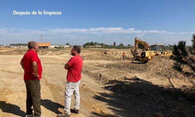 El sellado del vertedero situado detrás de la piscina de Vistalegre costará 150.000 euros, y un mes y medio de trabajo