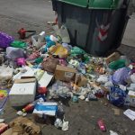 Llamamiento a los ciudadanos para que ayuden a localizar a quienes están vaciando los contenedores y esparciendo las basuras en el Tinte