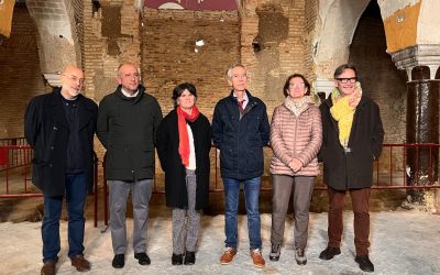 La delegada Territorial de Cultura, Turismo y Deporte visita Utrera para conocer los trabajos que se van a acometer en el patrimonio histórico