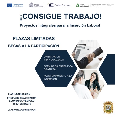 El Ayuntamiento de Utrera pone en marchas programas para el Fomento del Empleo, que se extenderán hasta 2025.