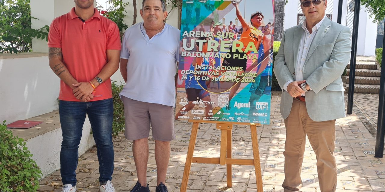 El Campeonato de Balonmano Playa “Arena Sur Utrera”, congregará este fin de semana a cientos de personas en el municipio