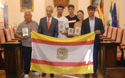 Entregados los reconocimientos a deportistas utreranos en un sencillo acto que ha tenido lugar esta tarde en el Salón de Plenos del Ayuntamiento.
