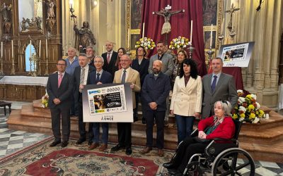 La ONCE lleva a toda España el Cristo de Santiago en su 350 aniversario