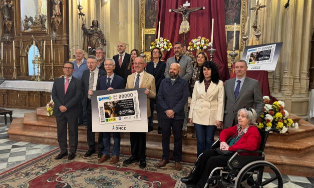 La ONCE lleva a toda España el Cristo de Santiago en su 350 aniversario