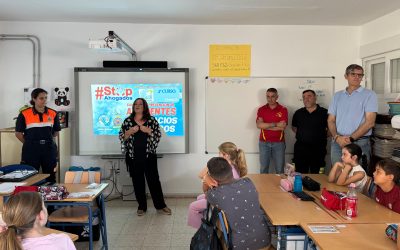 El Ayuntamiento vuelve a activar la campaña escolar “Stop Ahogados” destinada a prevenir accidentes en el agua
