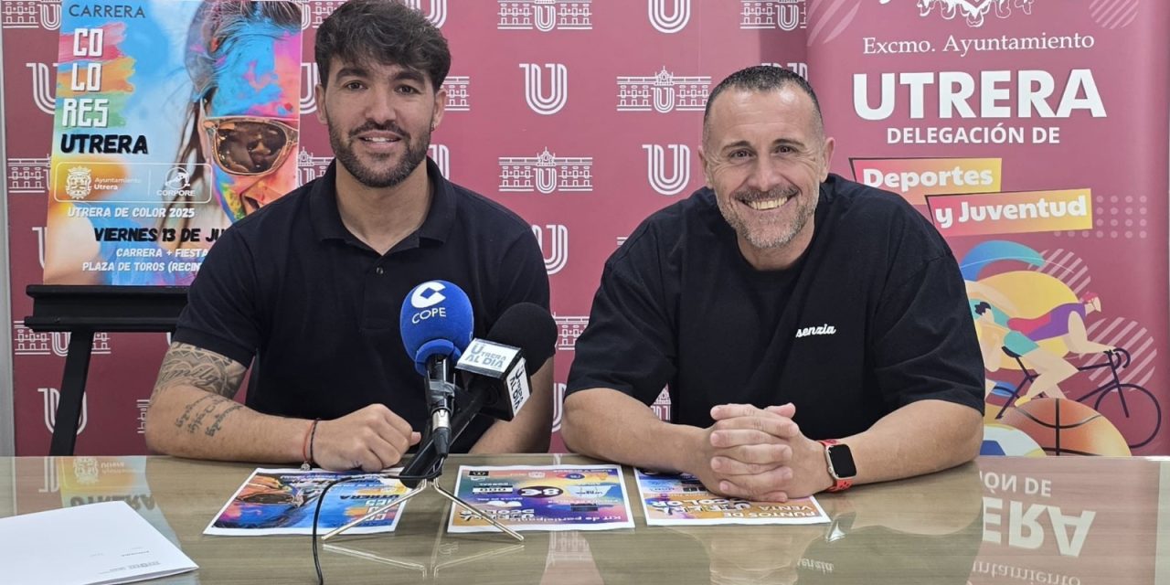 Vuelve la Carrera de Colores a Utrera, más color, más diversión y muchas sorpresas en su cuarta edición