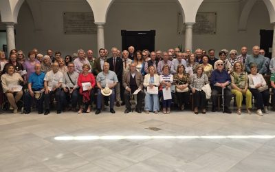 Clausurado el curso del Aula de la Experiencia, con el acto de entrega de diplomas en en el salón de Plenos