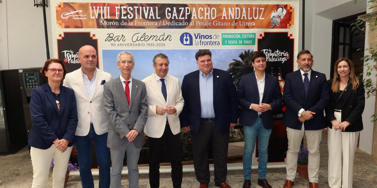 Utrera acoge la presentación de la 58ª edición del Gazpacho Andaluz de Morón de la Frontera