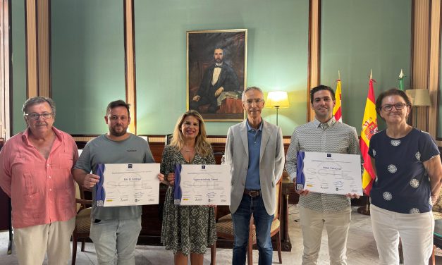 Tres empresas de Utrera reciben el diploma SICTED por su compromiso con la calidad turística