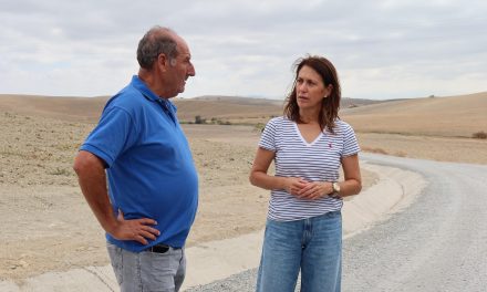 Finalizan las obras de mejora en los caminos rurales de Higueralejo y de la Hijuela en Utrera