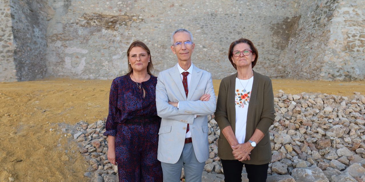 Finalizan las obras de rehabilitación de los lienzos de la muralla del Castillo de Utrera
