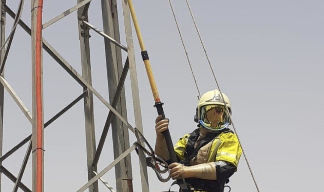 Bomberos de Utrera forman a otros profesionales, a través de un curso del Consorcio Provincial