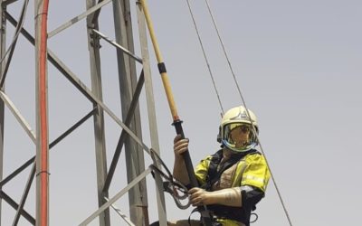 Bomberos de Utrera forman a otros profesionales, a través de un curso del Consorcio Provincial
