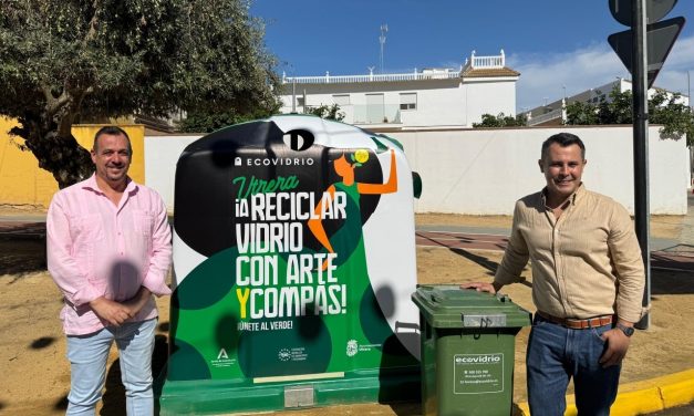 El Ayuntamiento de Utrera y Ecovidrio recuperan más de 18 toneladas de envases de vidrio durante la Feria 2025