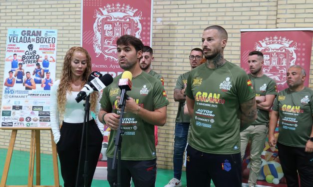 Utrera acogerá la Gran Velada de Boxeo el próximo 15 de noviembre en el pabellón Cronista Deportivo Pepe Álvarez