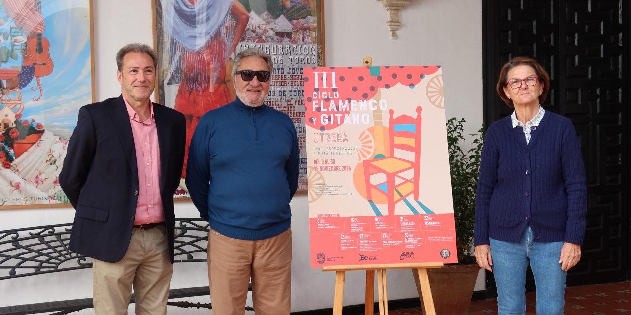 Utrera celebra el III Ciclo Flamenco y Gitano 2025 durante todo el mes de noviembre