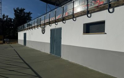 El Ayuntamiento de Utrera realiza actuaciones de mejora en diferentes instalaciones deportivas