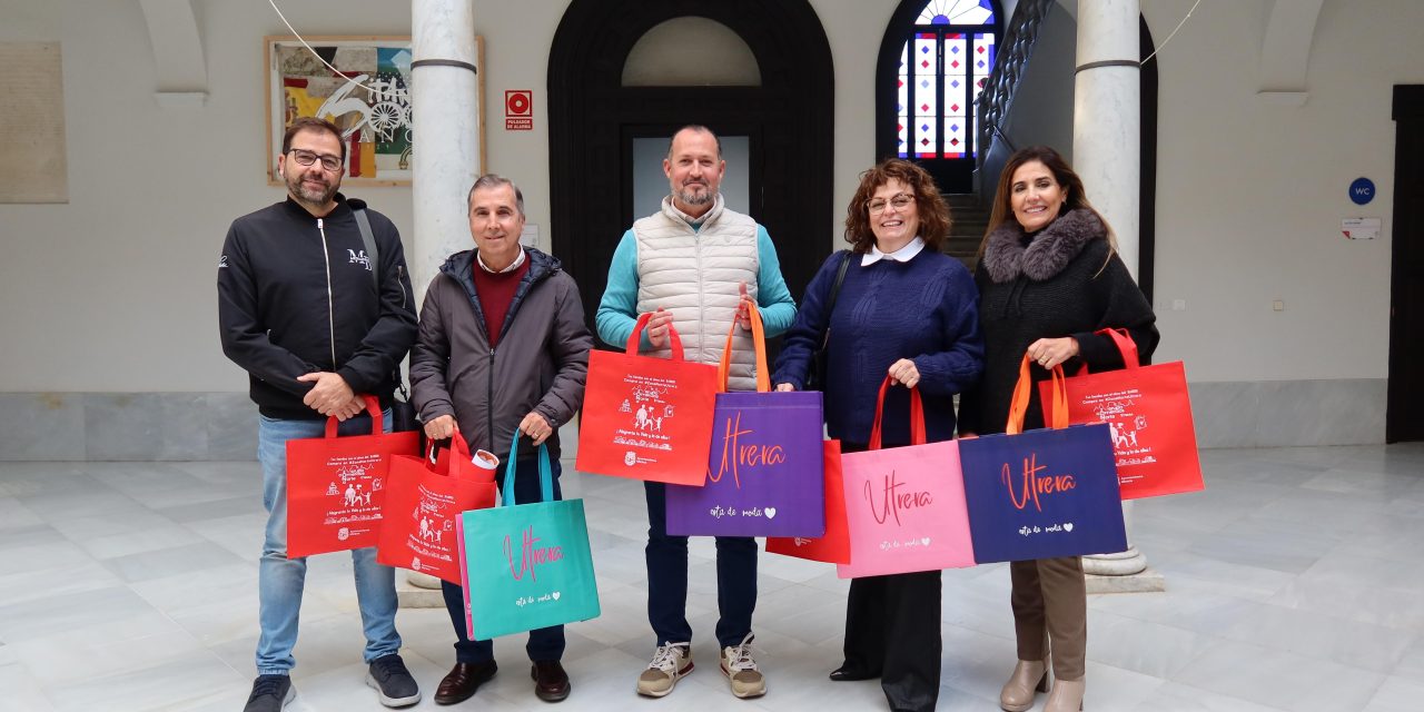 El Ayuntamiento de Utrera presenta la campaña de Navidad “Ocio y Compra Siempre en Utrera”, junto a las Asociaciones de Comerciantes