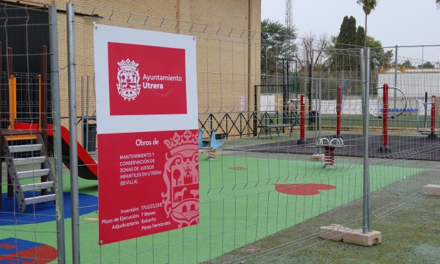 Comienza el Plan de Mejora Integral de once zonas de juegos infantiles del municipio