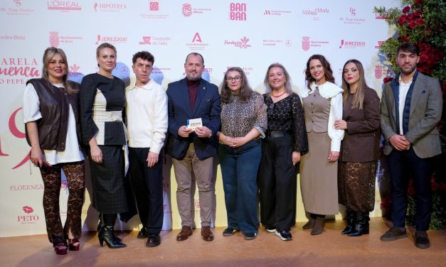 Presentadas las colecciones de los cinco diseñadores utreranos en la Pasarela Flamenca Tío Pepe 2025