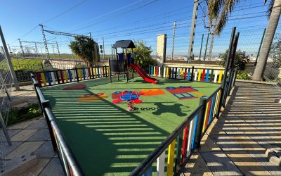 Continúa a buen ritmo el Plan de Mejora Integral de once zonas de juegos infantiles del municipio
