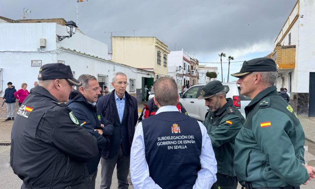 La situación por el temporal se complica en el Palmar de Troya y en las pedanías de Guadalema y Pinzón