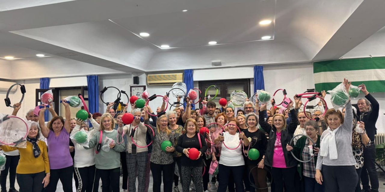 El Ayuntamiento de Utrera renueva y amplía el material deportivo del Centro de Participación Activa